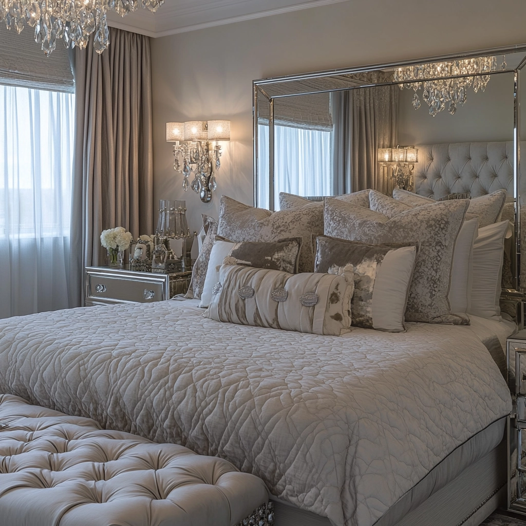 cozy modern farmhouse bedroom 68