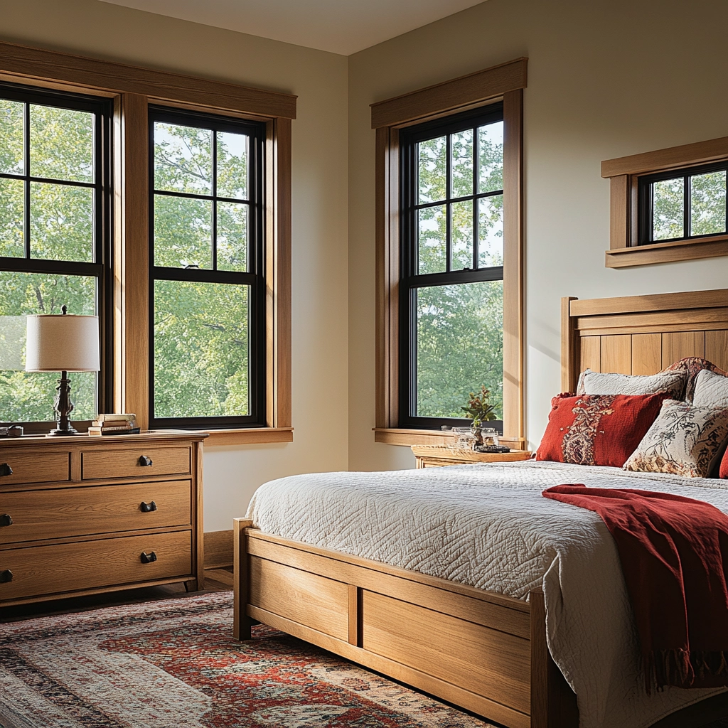 cozy modern farmhouse bedroom 69