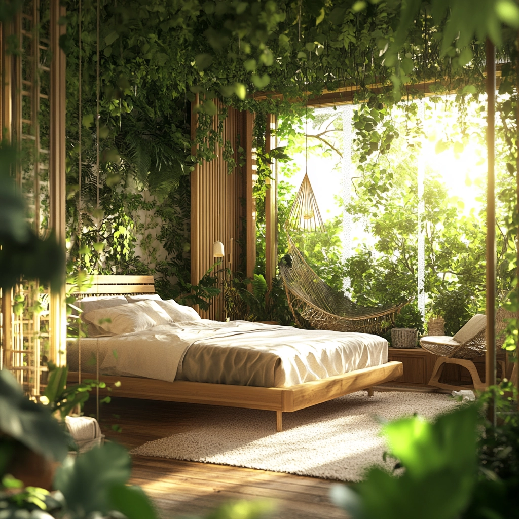 cozy modern farmhouse bedroom 73