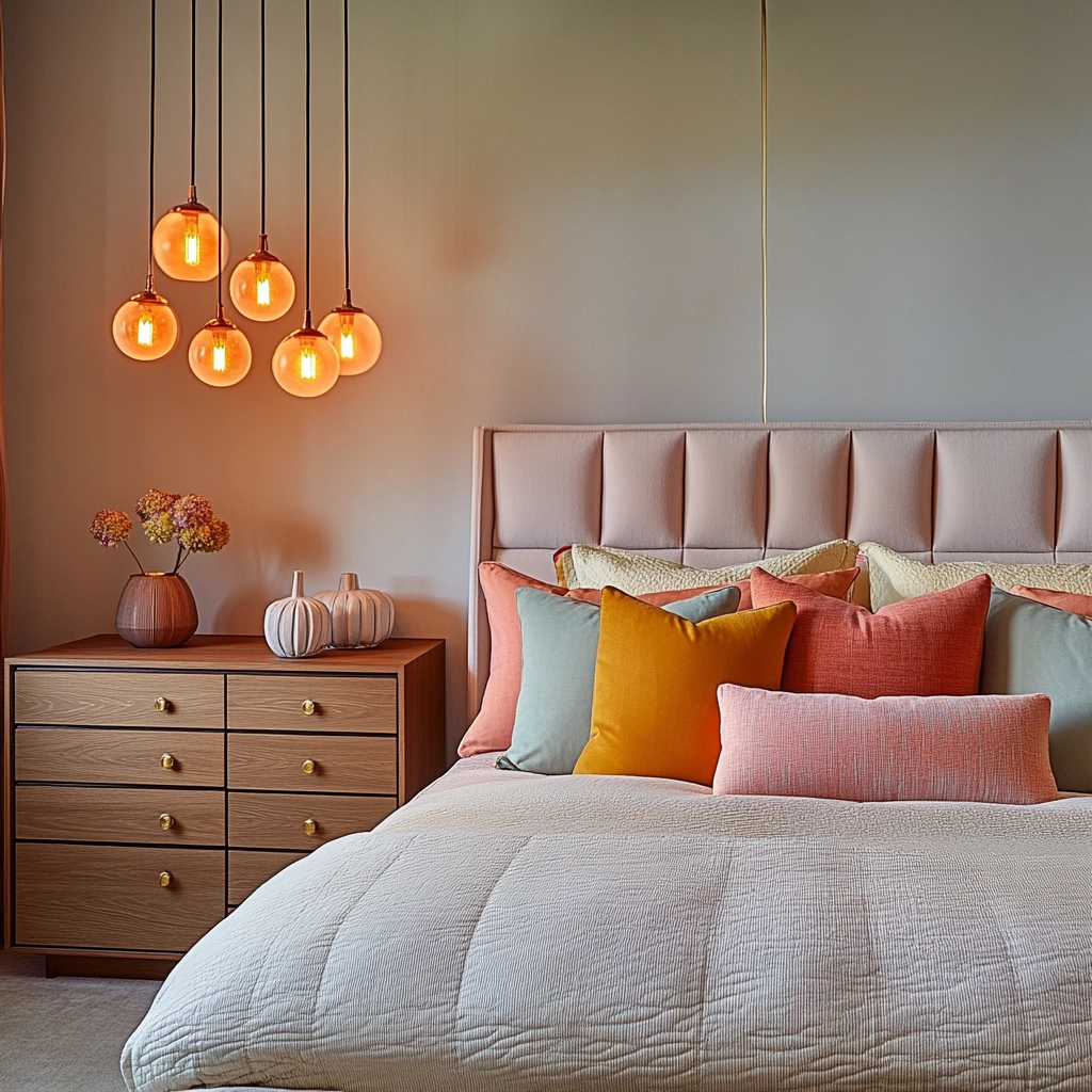 cozy modern farmhouse bedroom 9