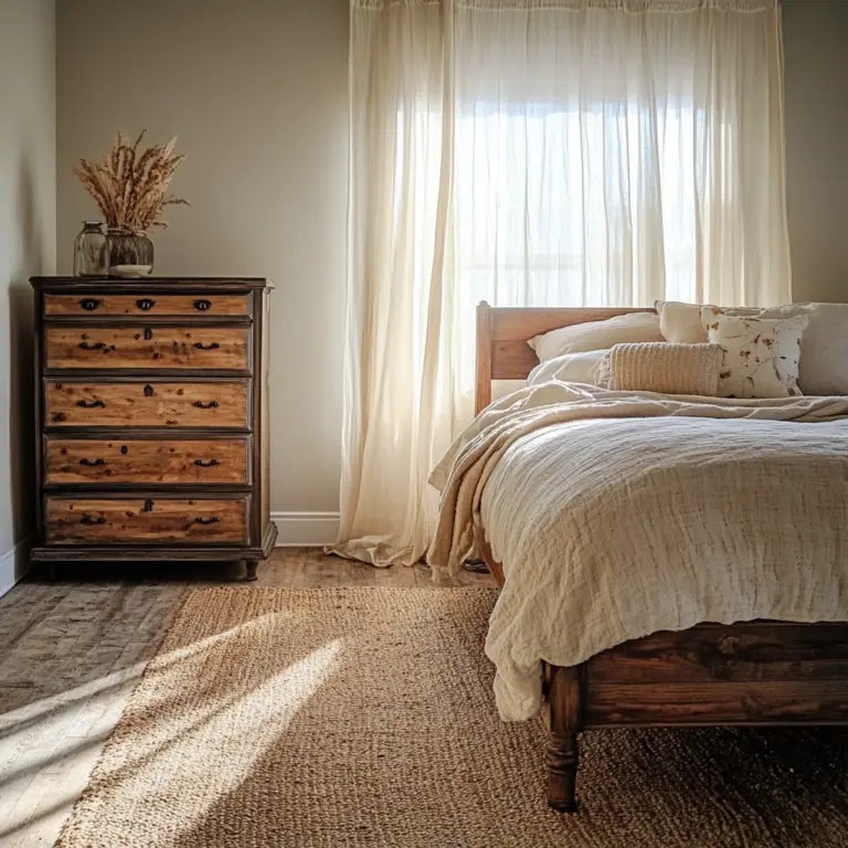curtains for farmhouse bedroom 1