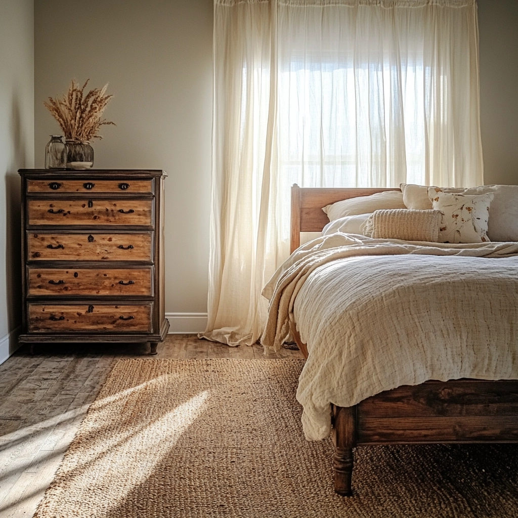 curtains for farmhouse bedroom 1
