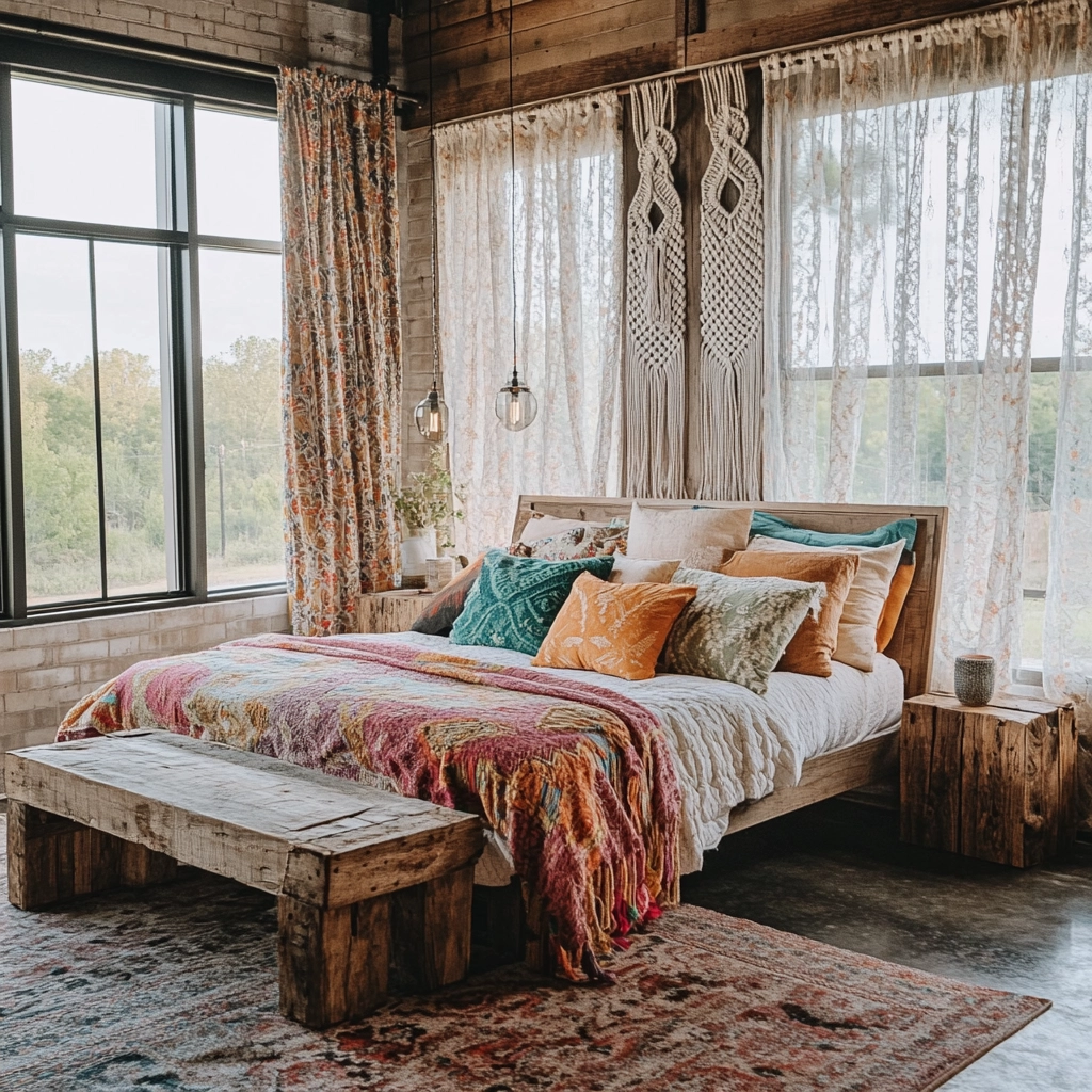 curtains for farmhouse bedroom 12