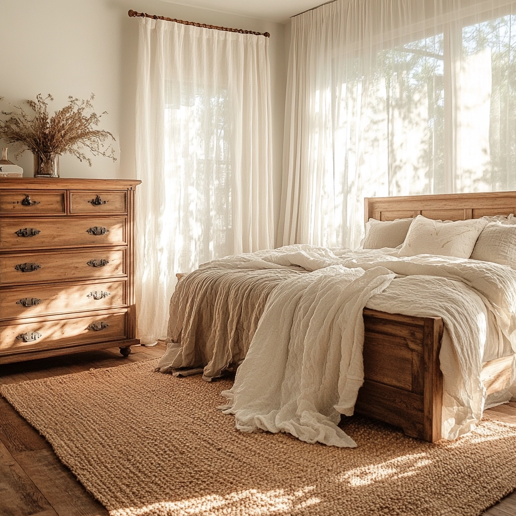 curtains for farmhouse bedroom 2