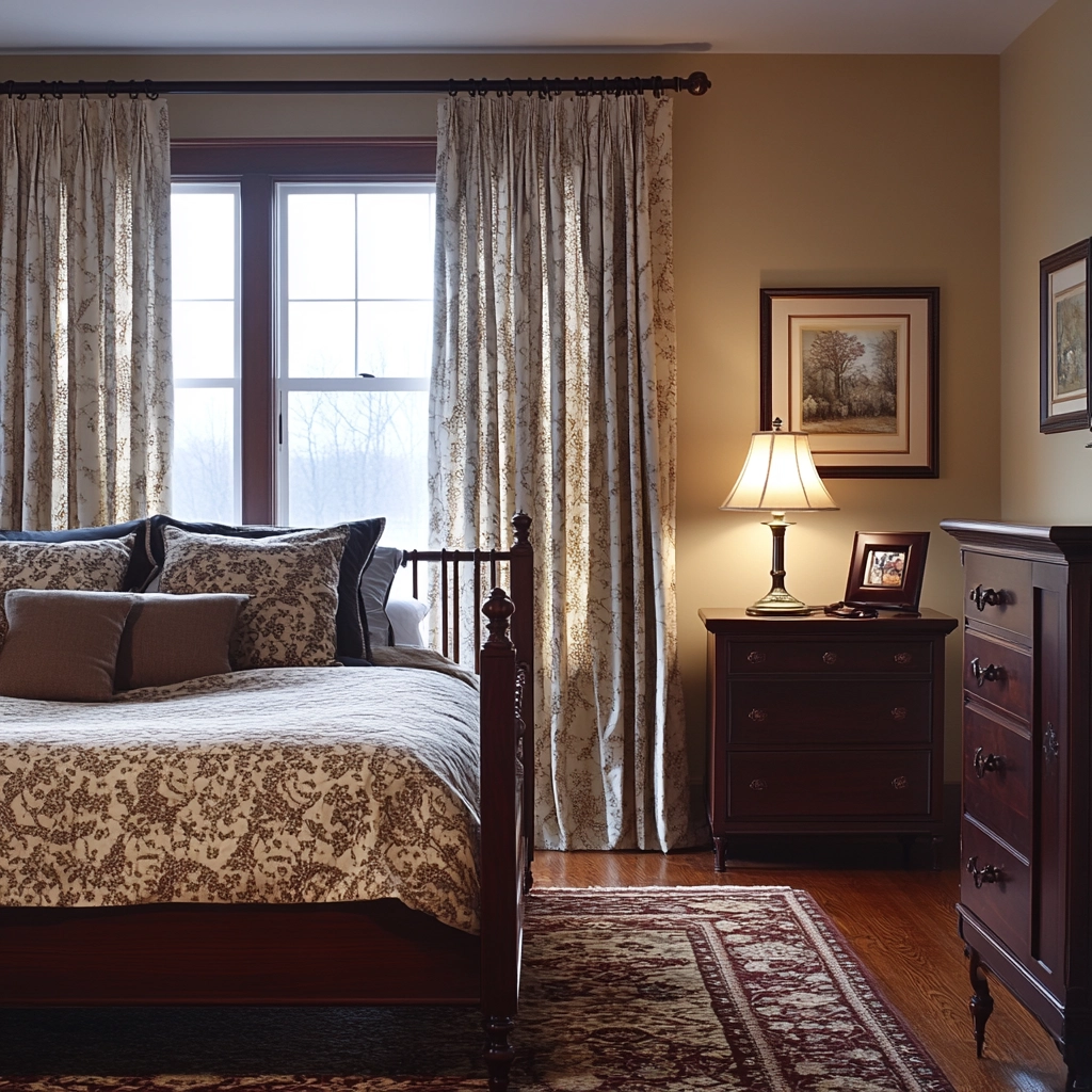 curtains for farmhouse bedroom 40