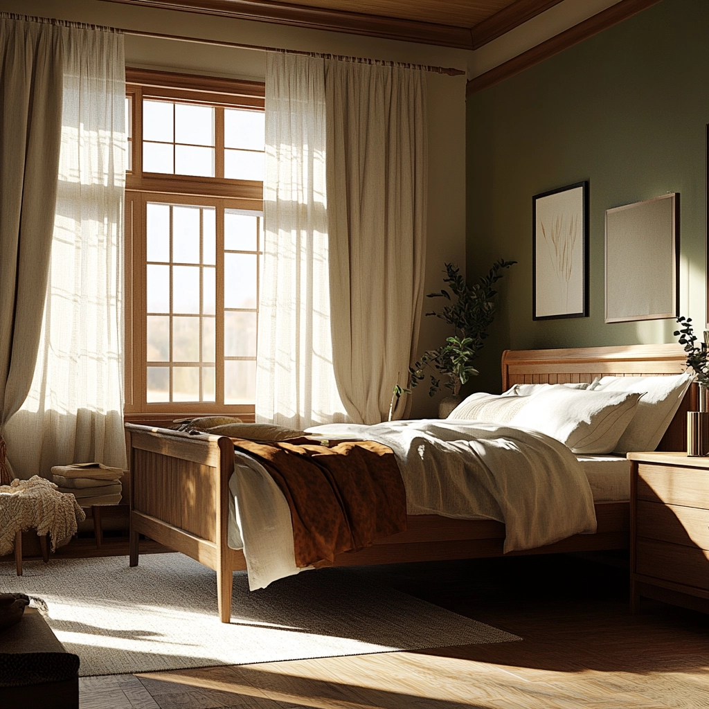curtains for farmhouse bedroom 68