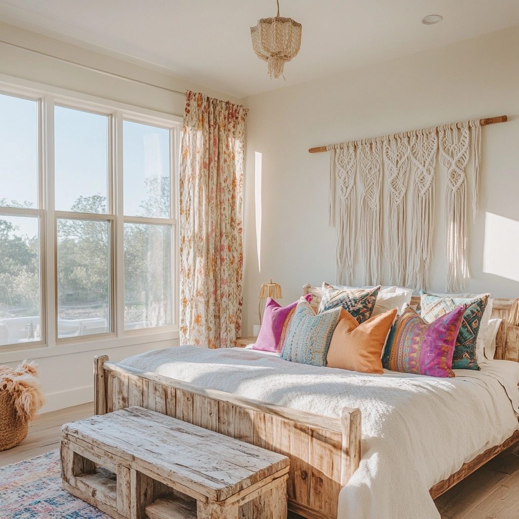 curtains for farmhouse bedroom 9