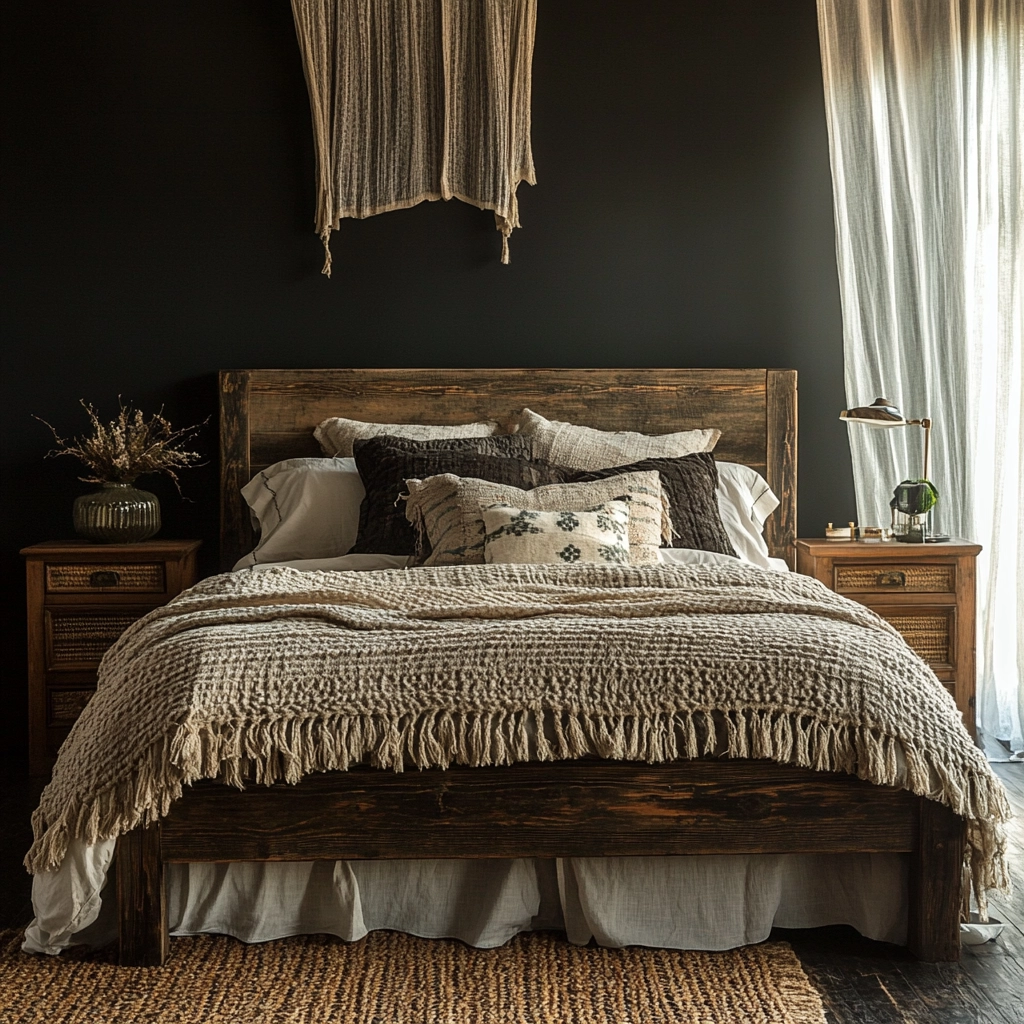 dark farmhouse bedroom 1