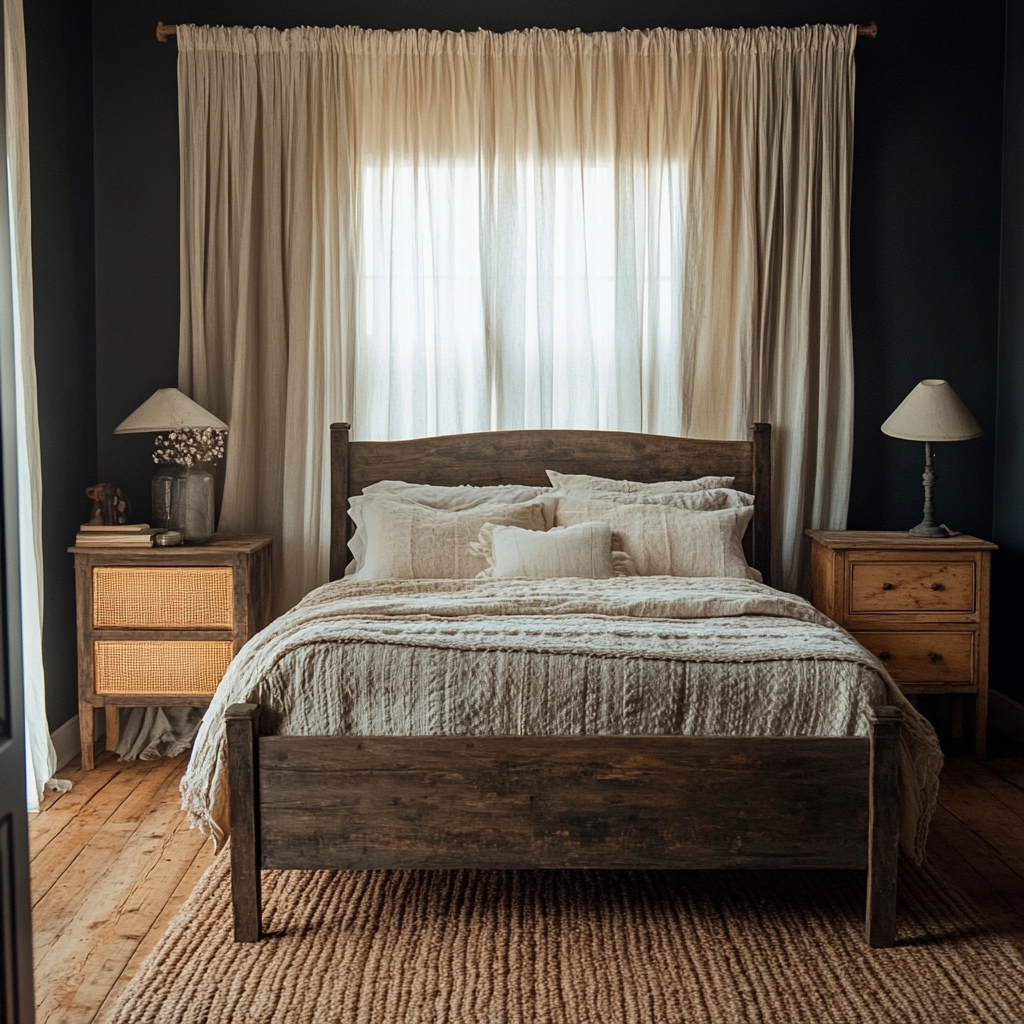 dark farmhouse bedroom 2