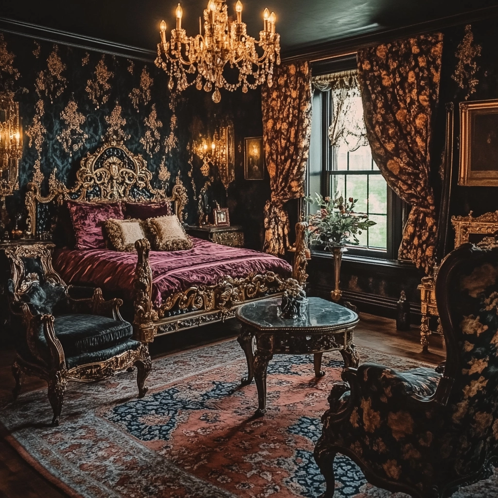 dark farmhouse bedroom 22