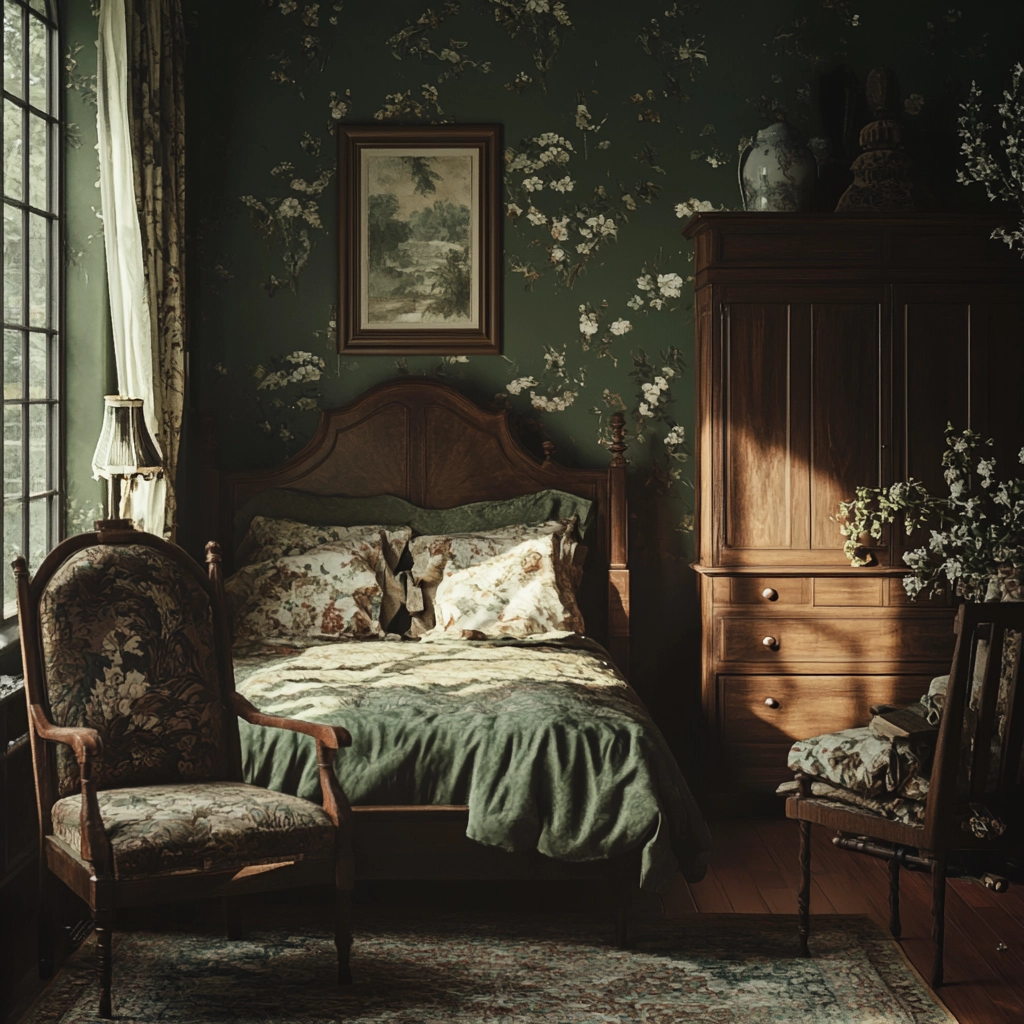 dark farmhouse bedroom 28