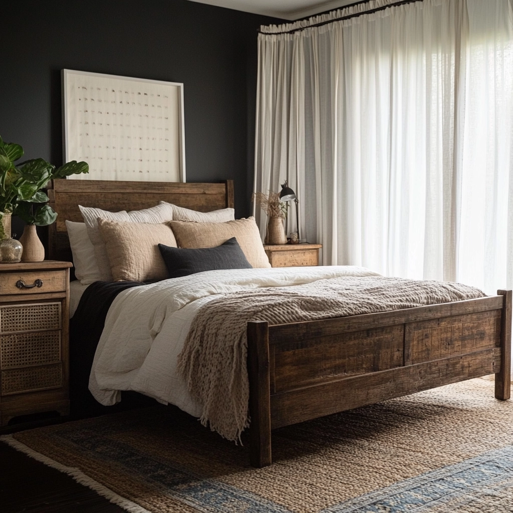 dark farmhouse bedroom 3