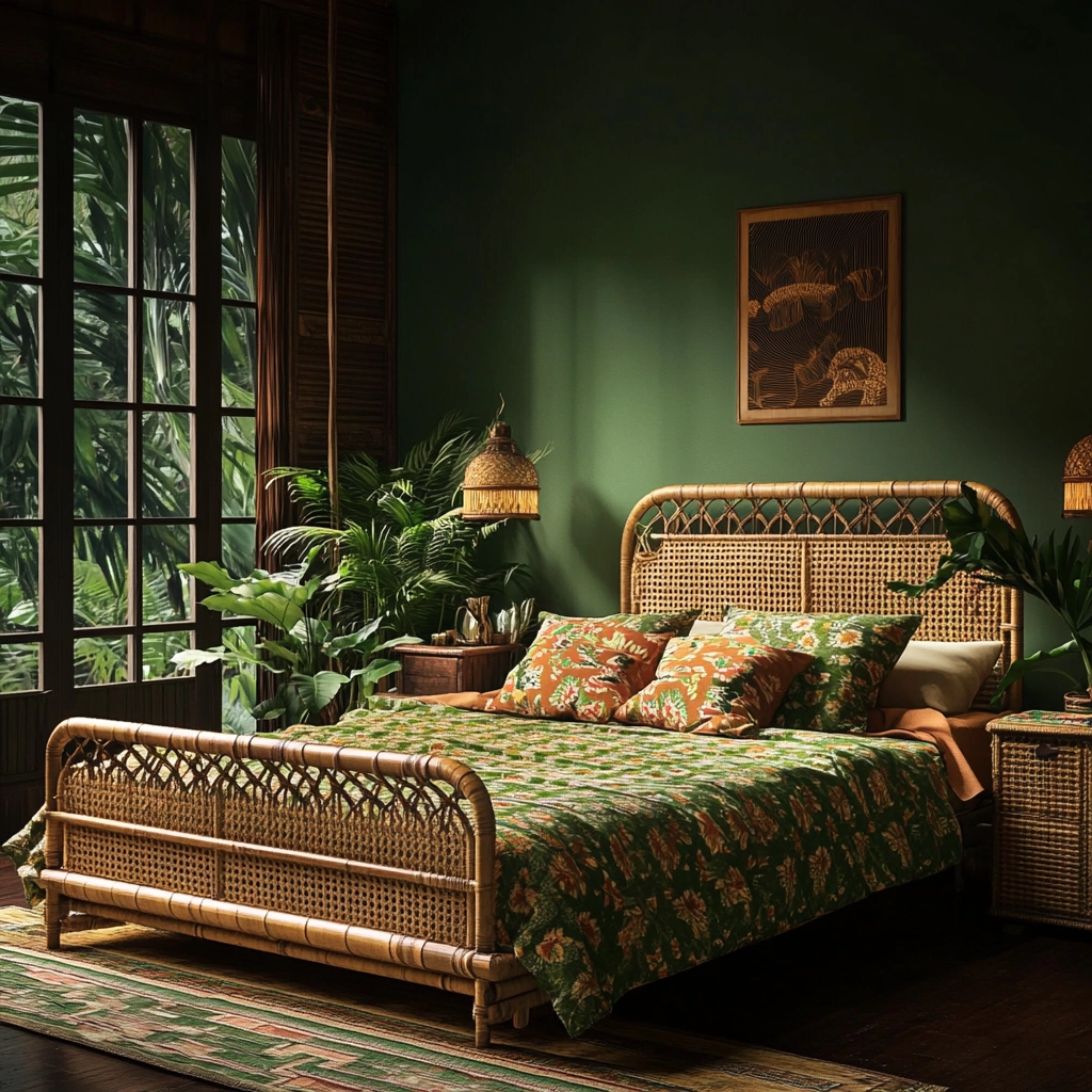 dark farmhouse bedroom 37