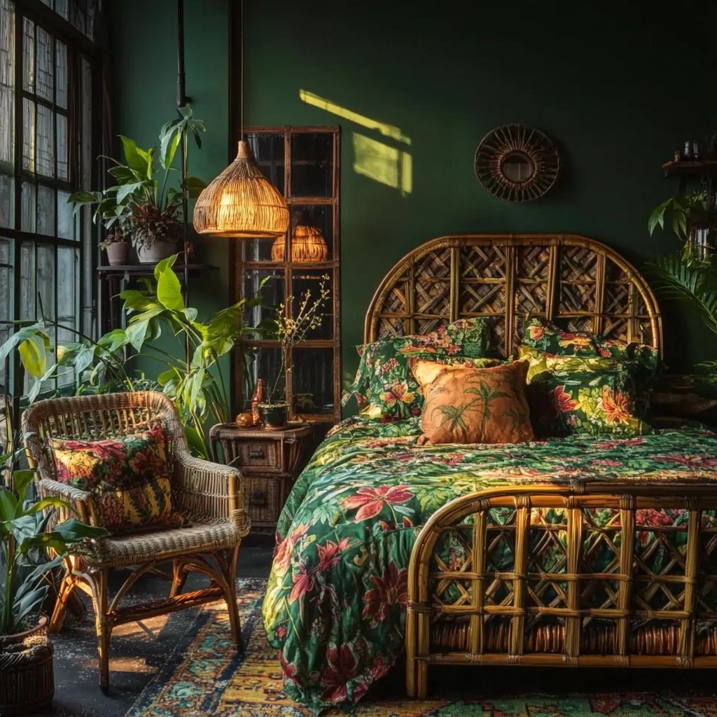 dark farmhouse bedroom 40