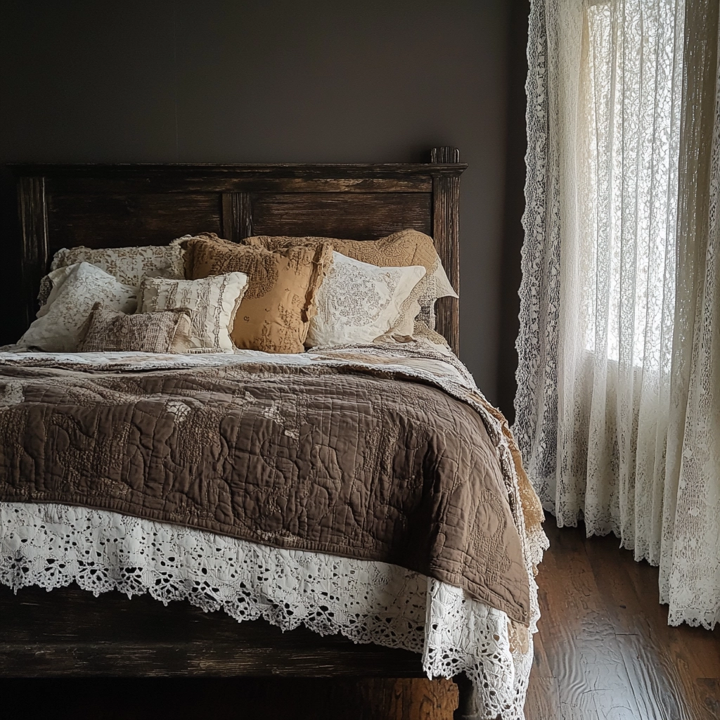 dark farmhouse bedroom 50