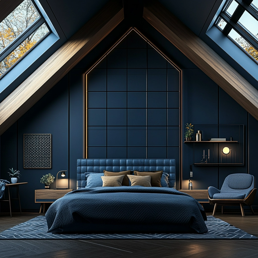 dark farmhouse bedroom 58