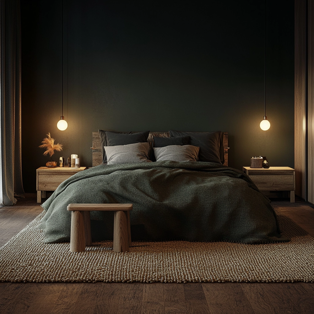 dark farmhouse bedroom 6