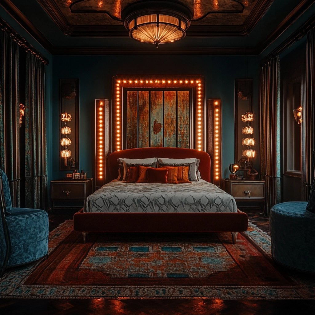 dark farmhouse bedroom 63