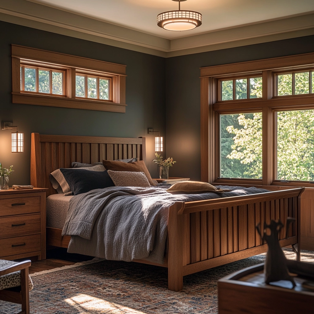 dark farmhouse bedroom 66