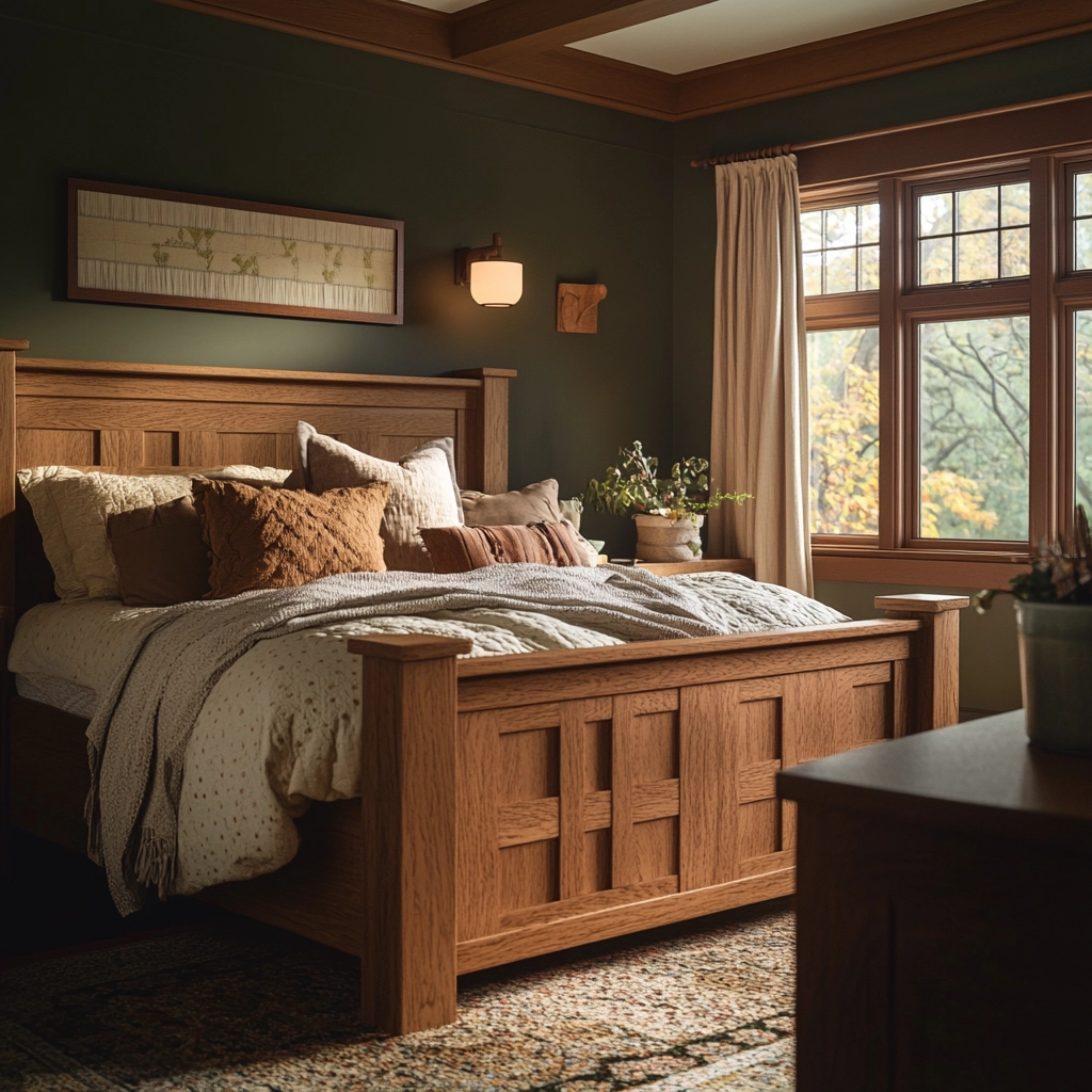 dark farmhouse bedroom 67