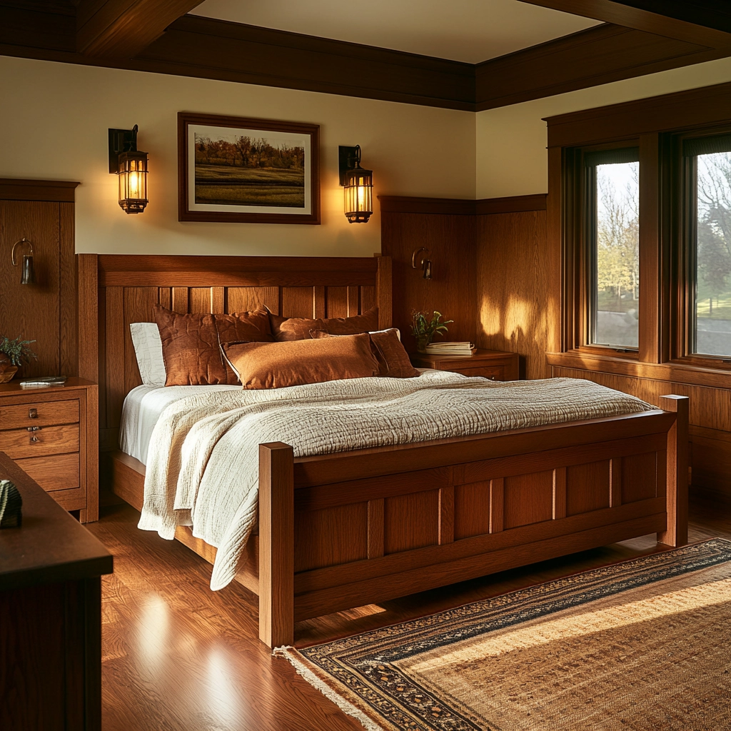 dark farmhouse bedroom 68