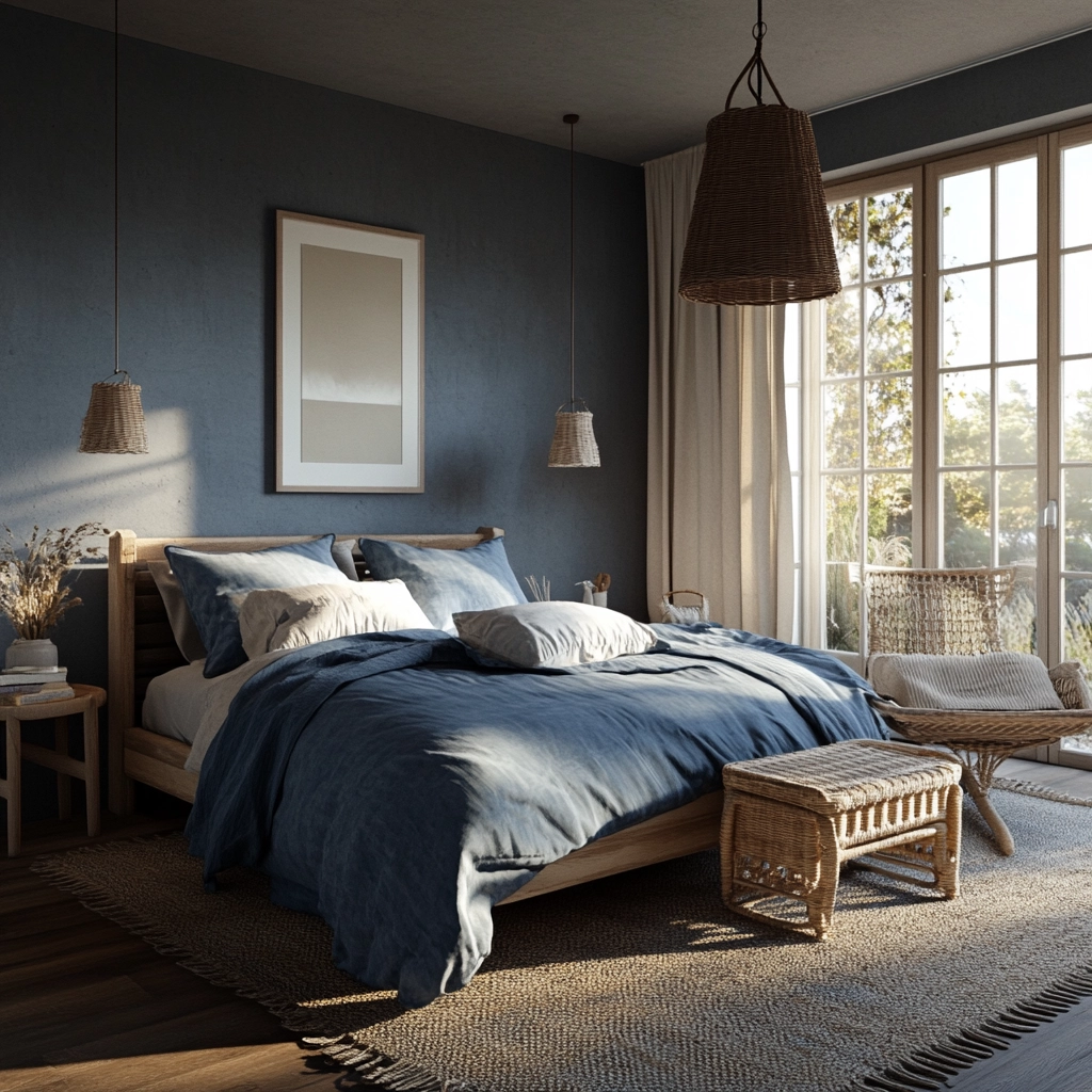 dark farmhouse bedroom 70