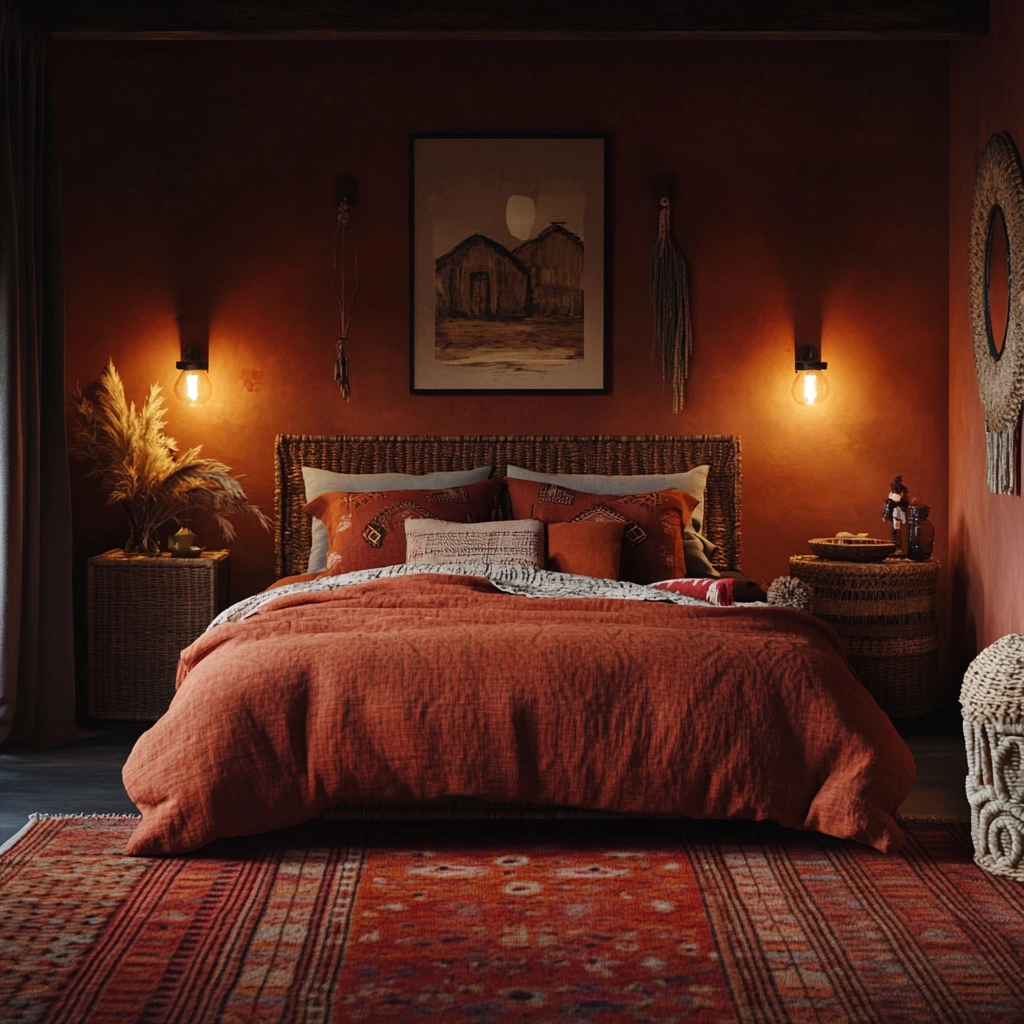 dark farmhouse bedroom 78