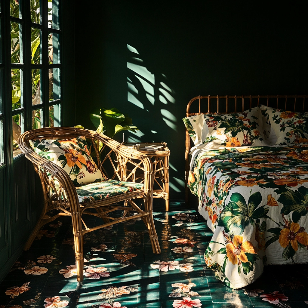 dark green farmhouse bedroom 27