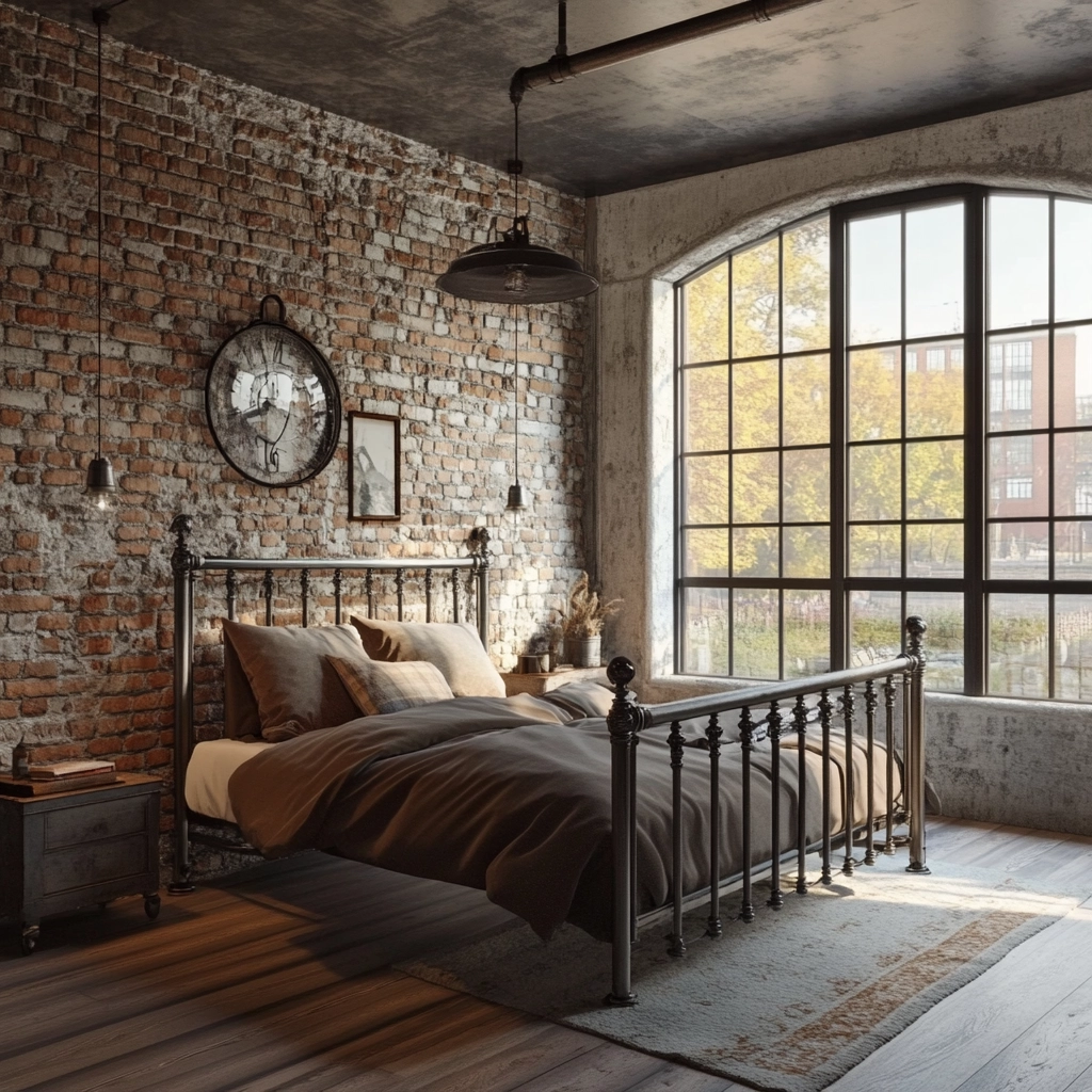 eclectic farmhouse bedroom 18