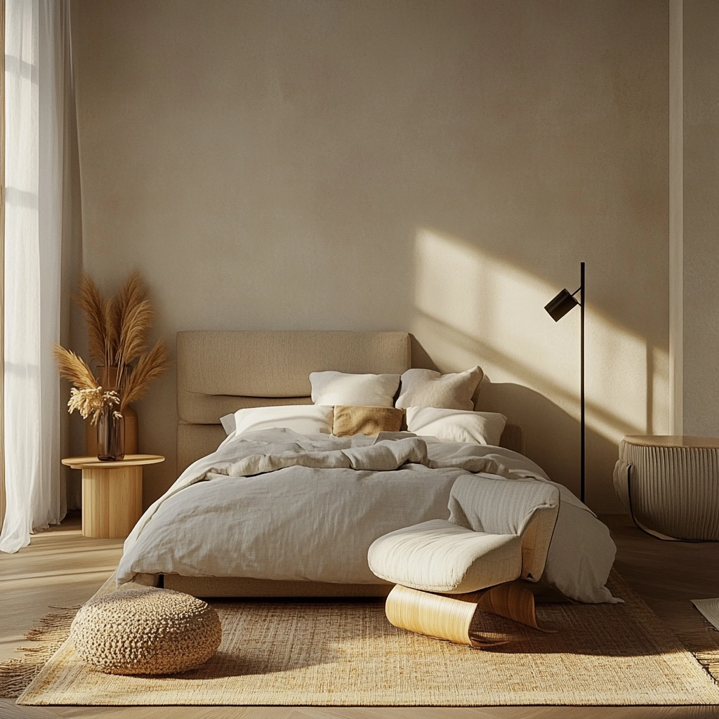 eclectic farmhouse bedroom 24