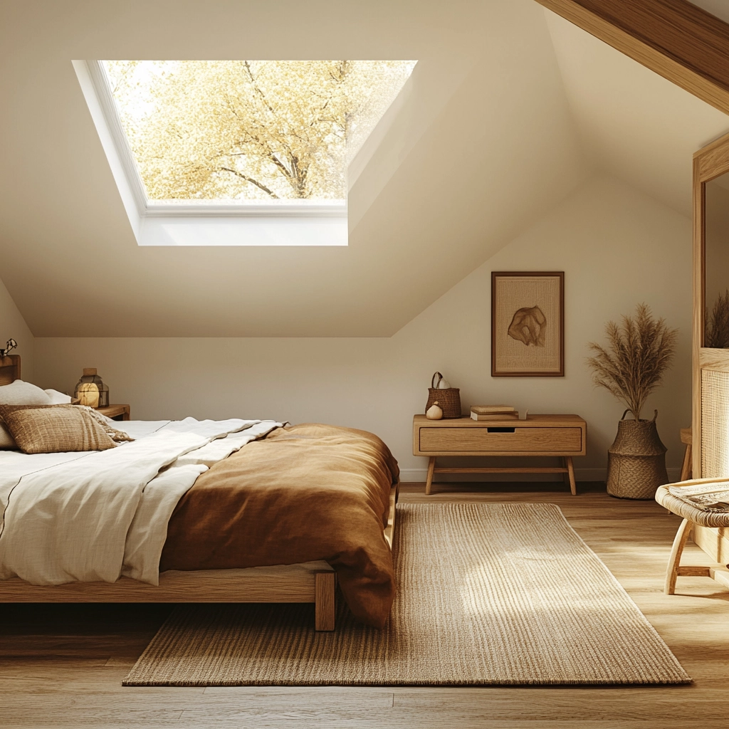 eclectic farmhouse bedroom 33