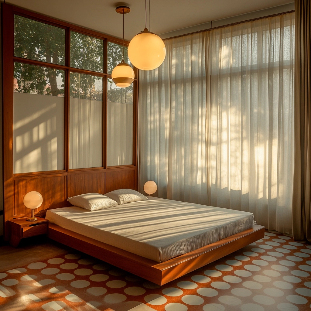 eclectic farmhouse bedroom 39