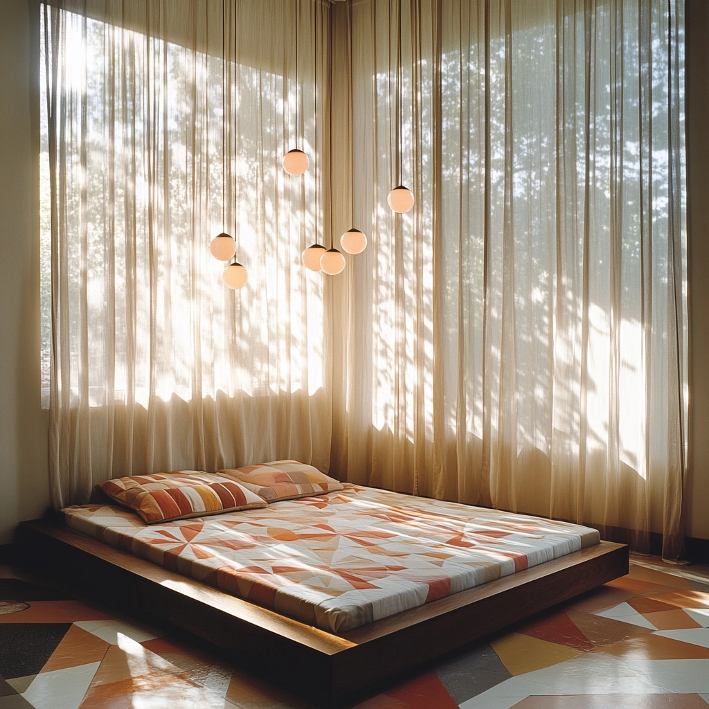 eclectic farmhouse bedroom 40