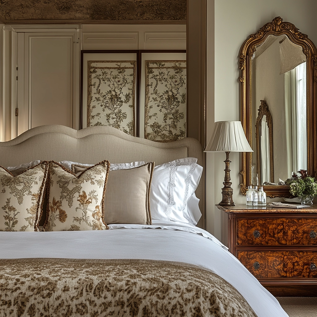 eclectic farmhouse bedroom 45