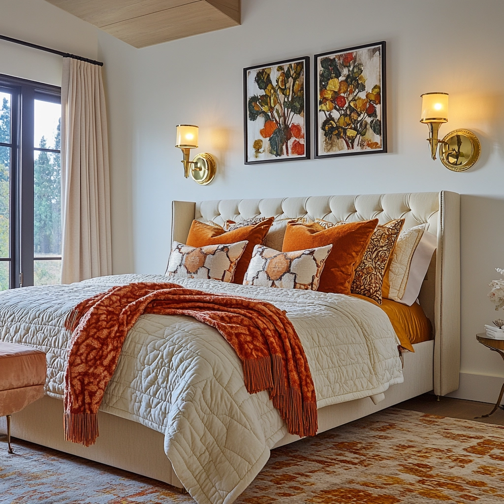 eclectic farmhouse bedroom 50