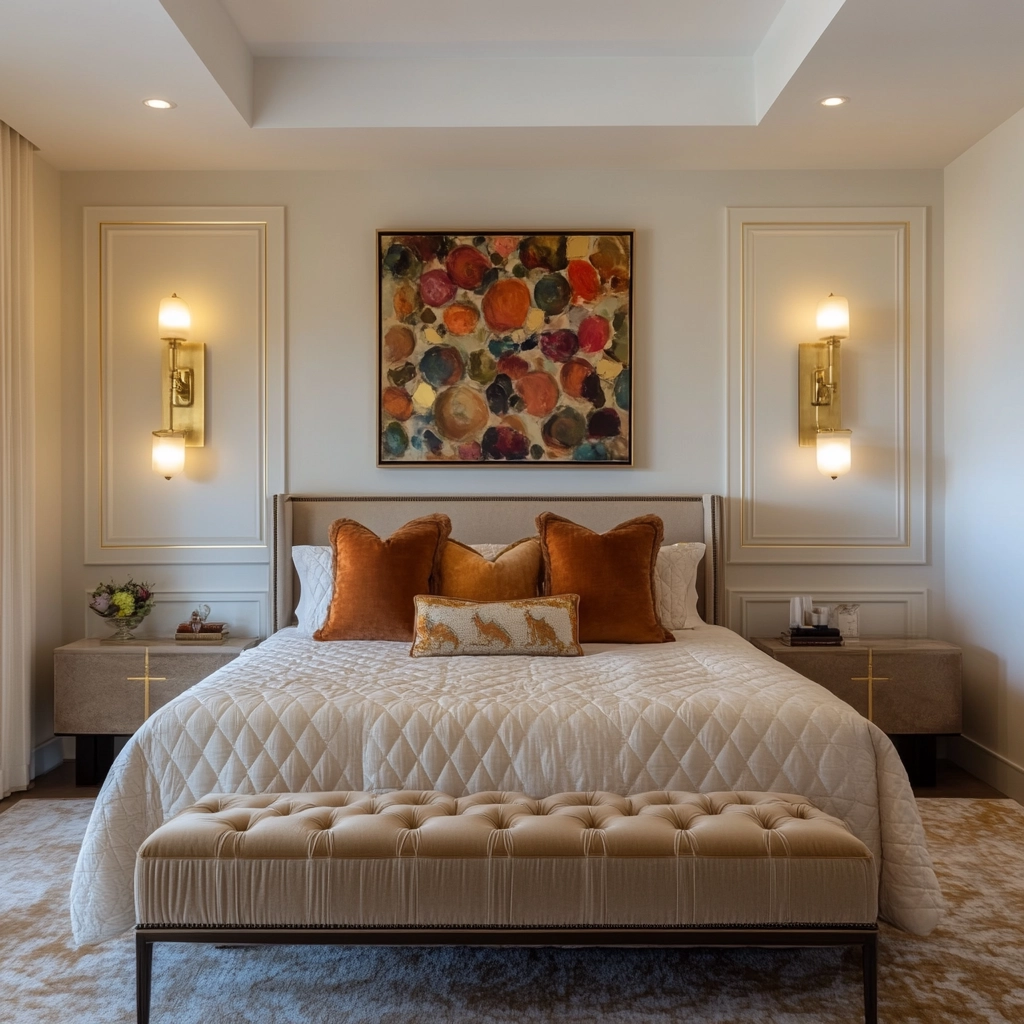 eclectic farmhouse bedroom 51