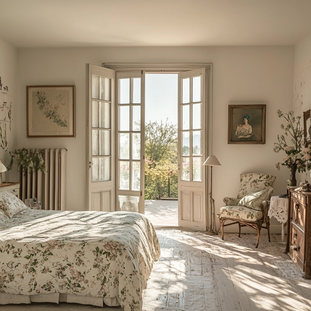 eclectic farmhouse bedroom 56