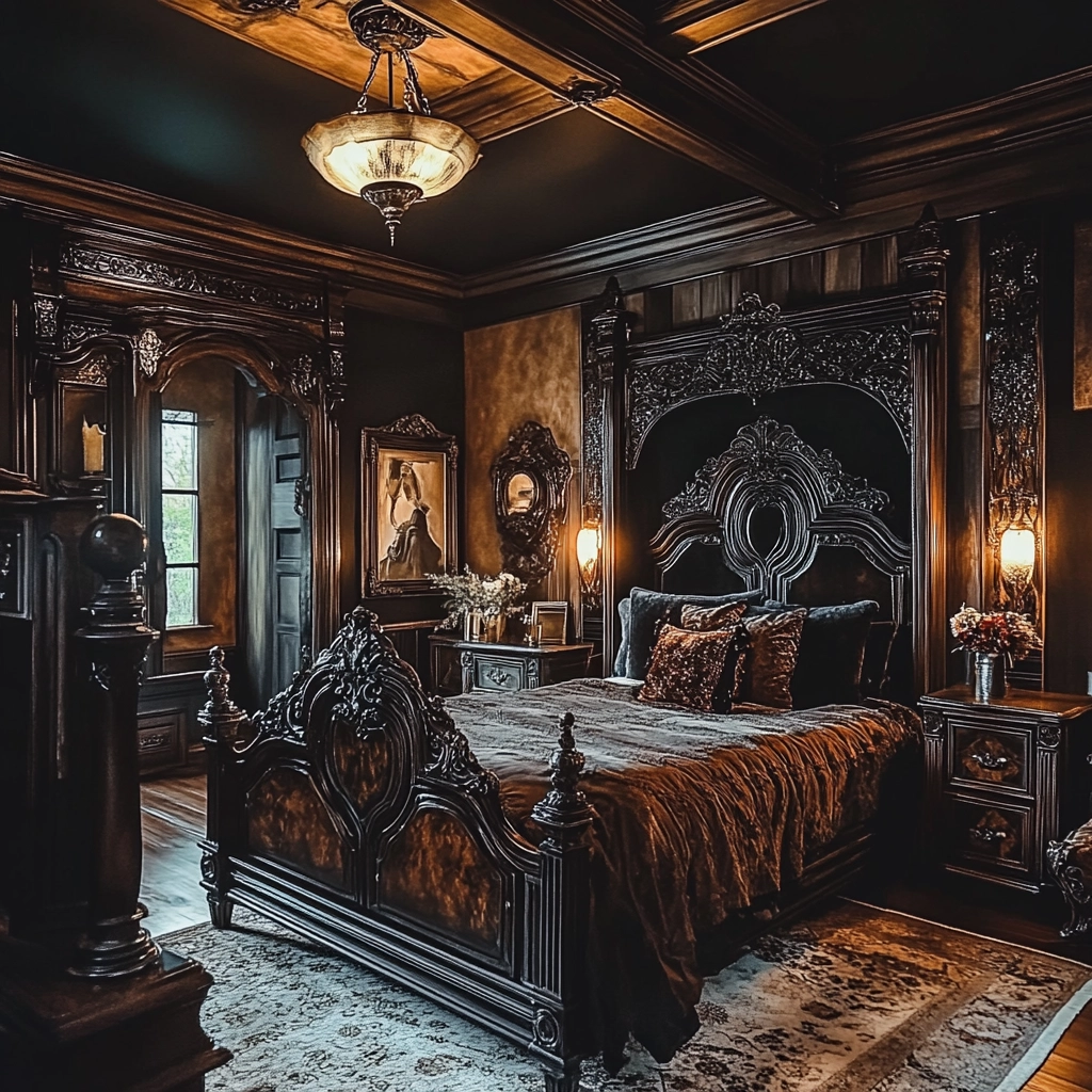 eclectic farmhouse bedroom 68