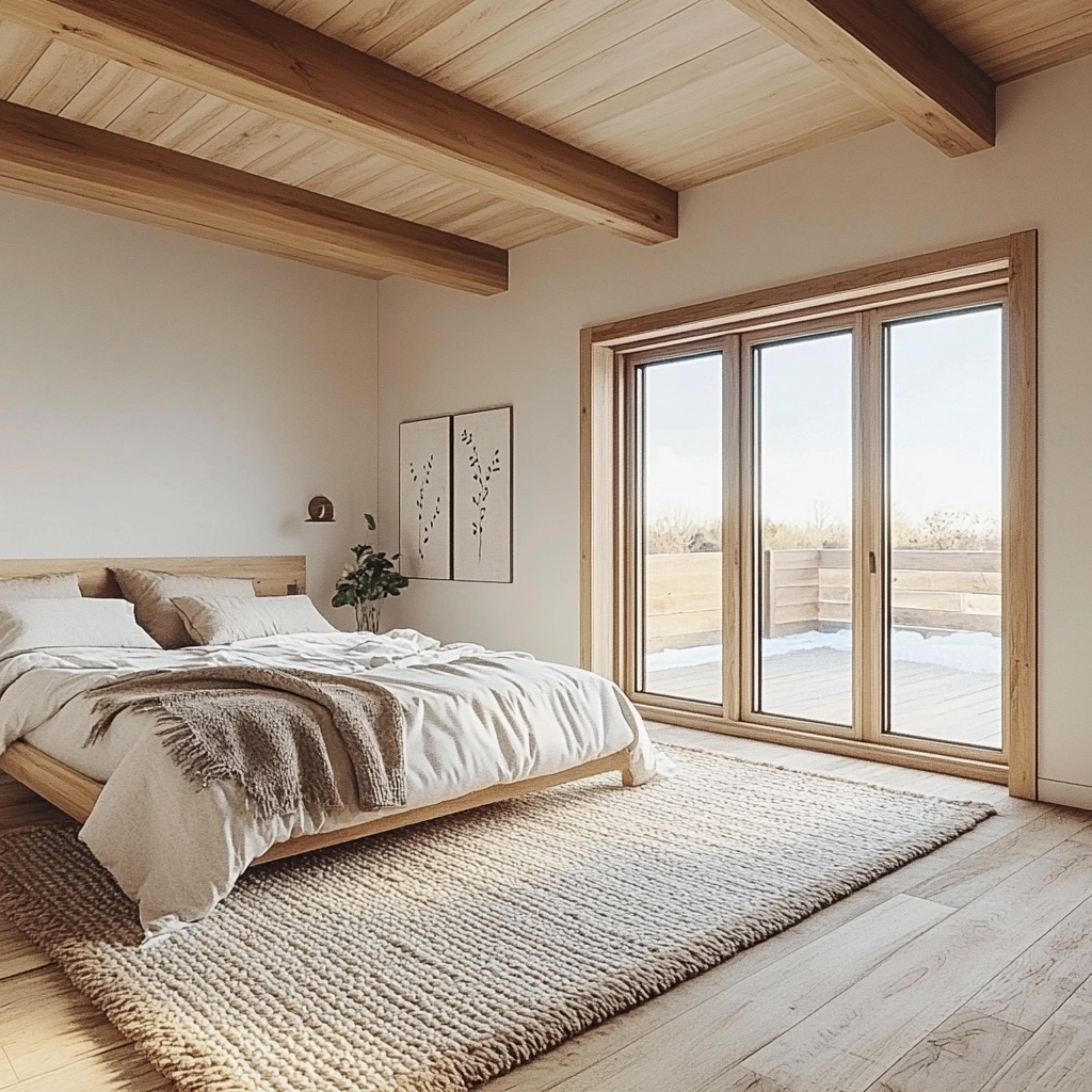 elegant farmhouse bedroom 11