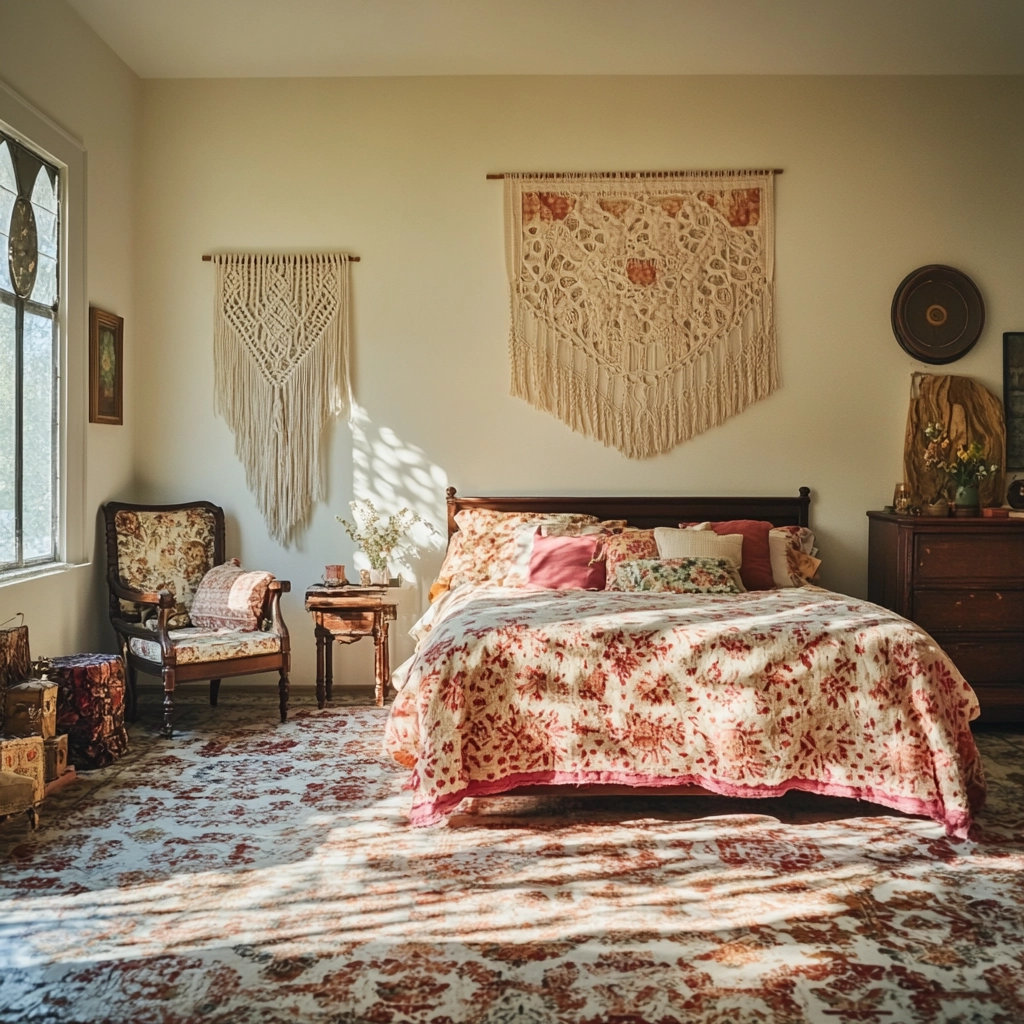 elegant farmhouse bedroom 15