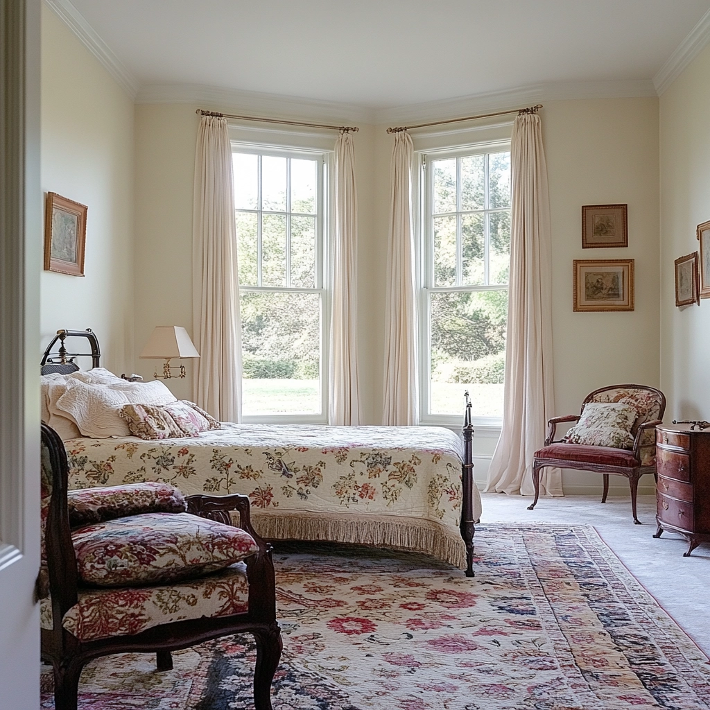 elegant farmhouse bedroom 24