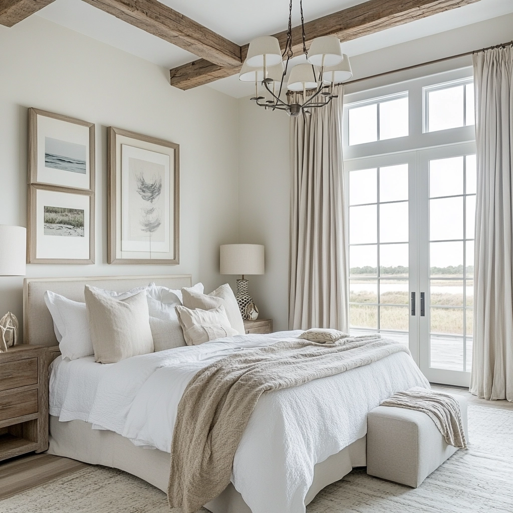 elegant farmhouse bedroom 30