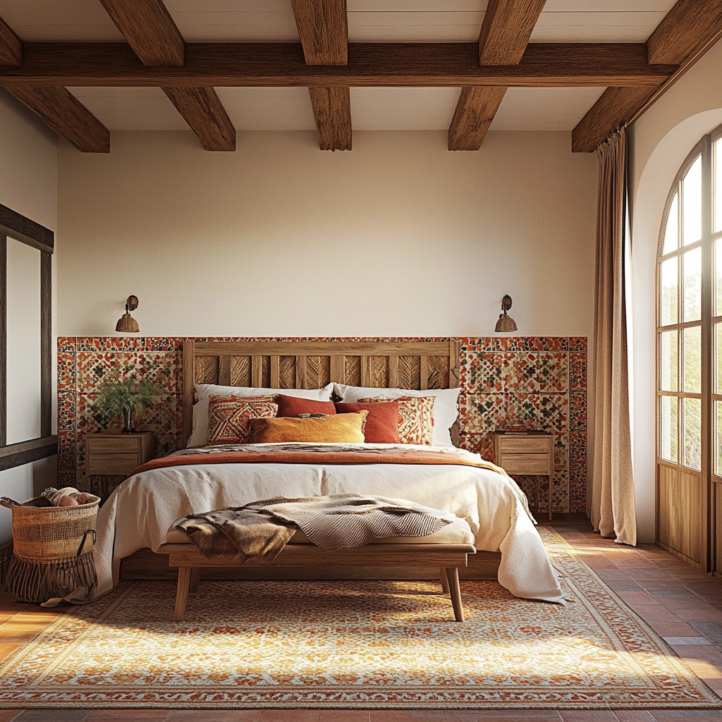 elegant farmhouse bedroom 38