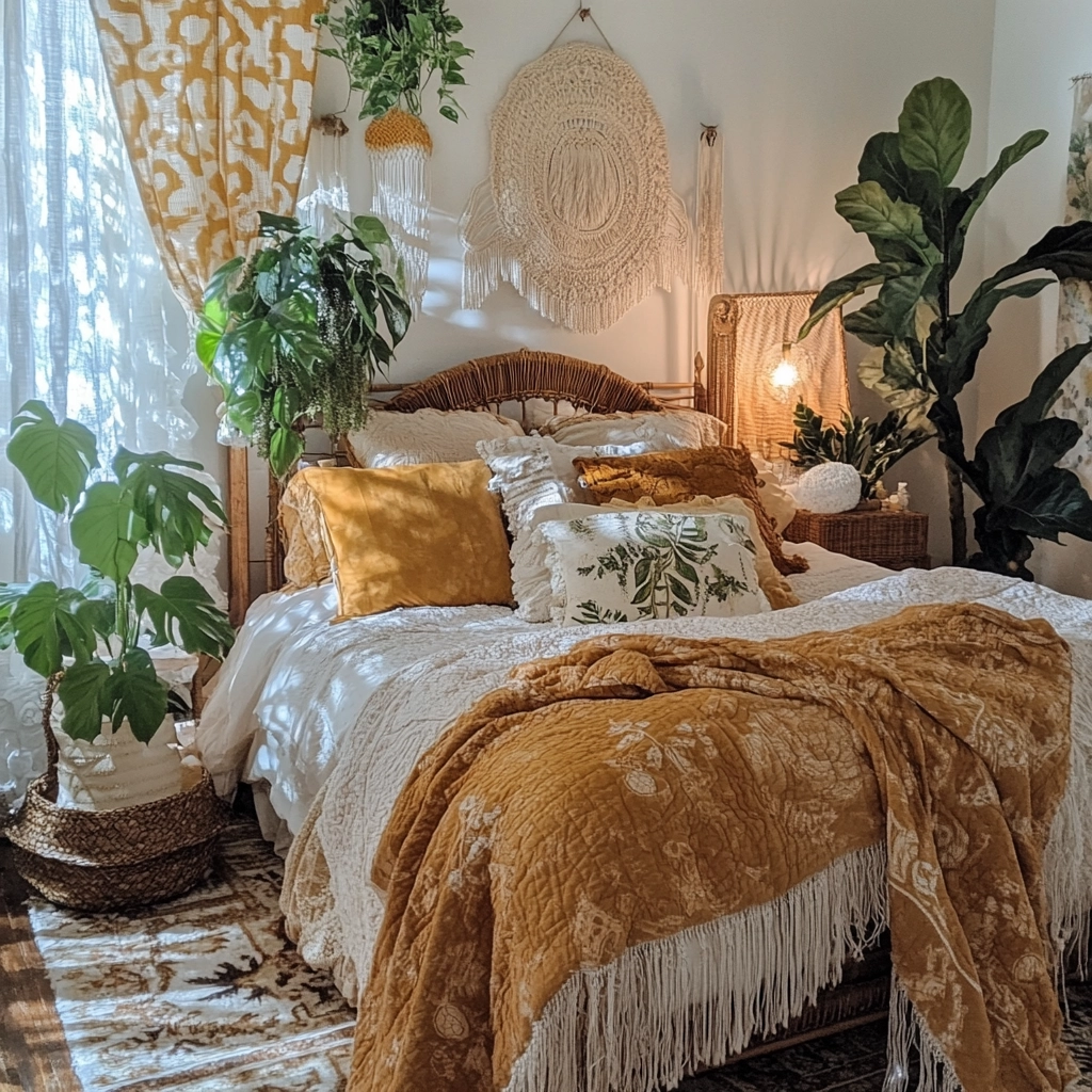 elegant farmhouse bedroom 51