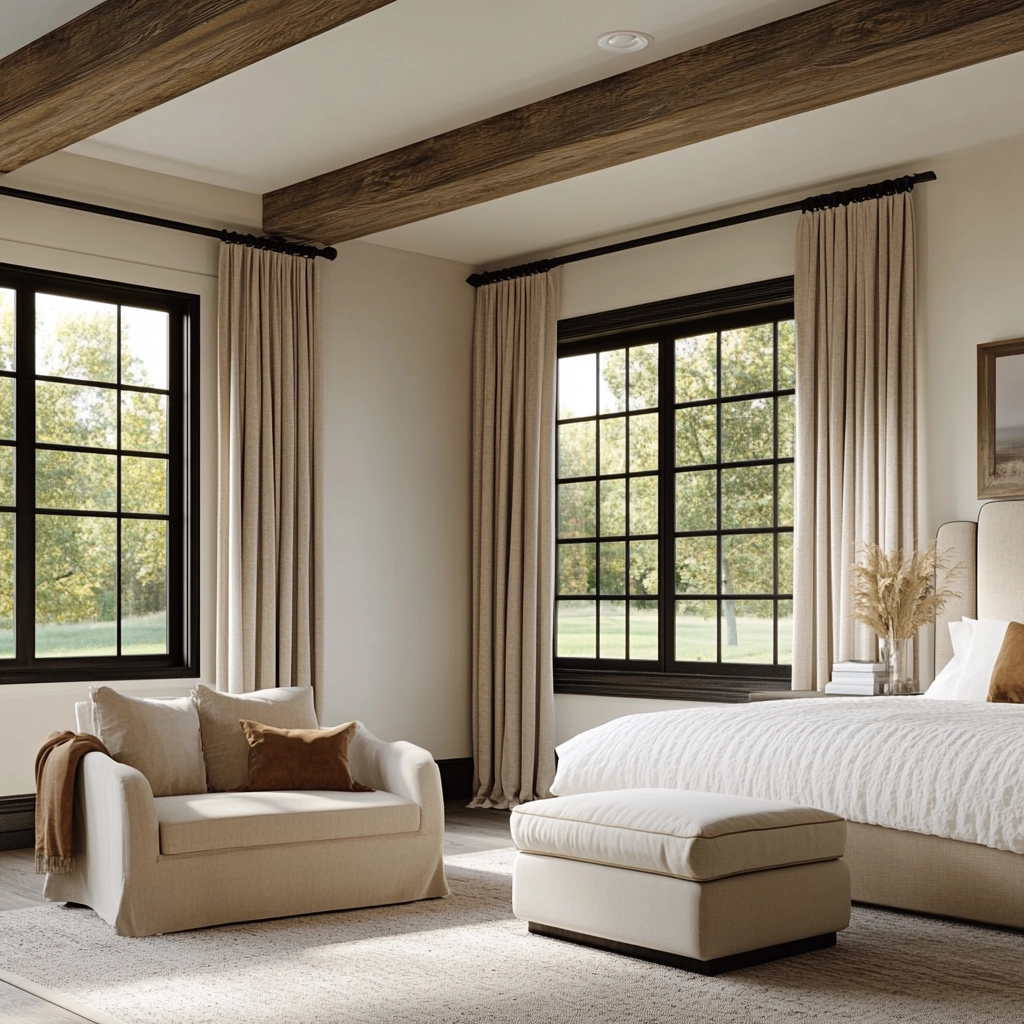 elegant farmhouse bedroom 54
