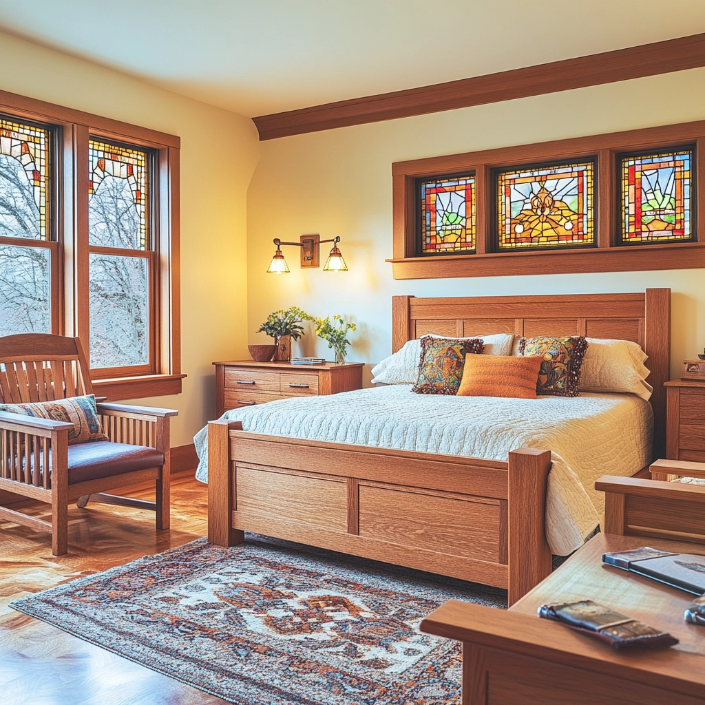 elegant farmhouse bedroom 61