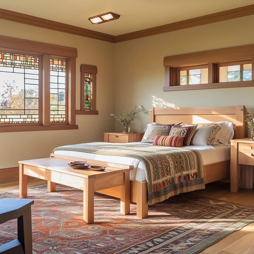 elegant farmhouse bedroom 63