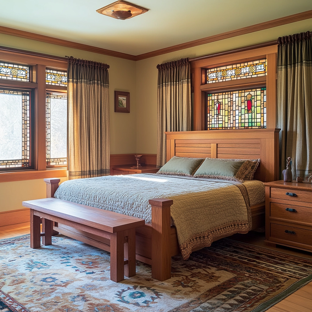 elegant farmhouse bedroom 64