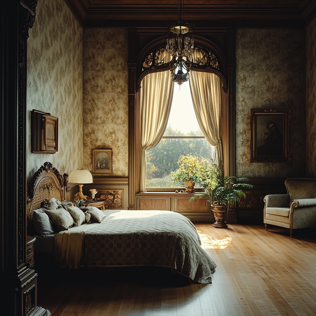 elegant farmhouse bedroom 66
