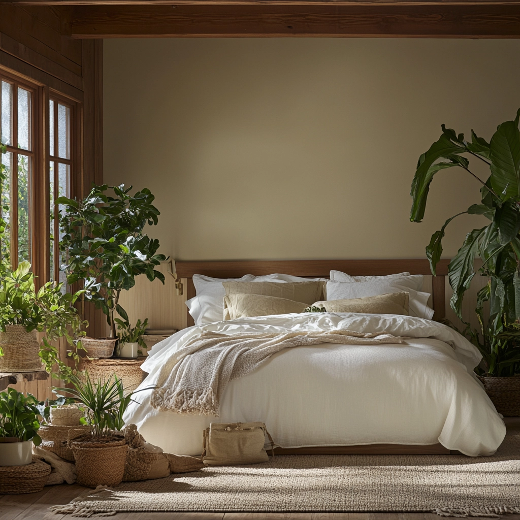 elegant farmhouse bedroom 74